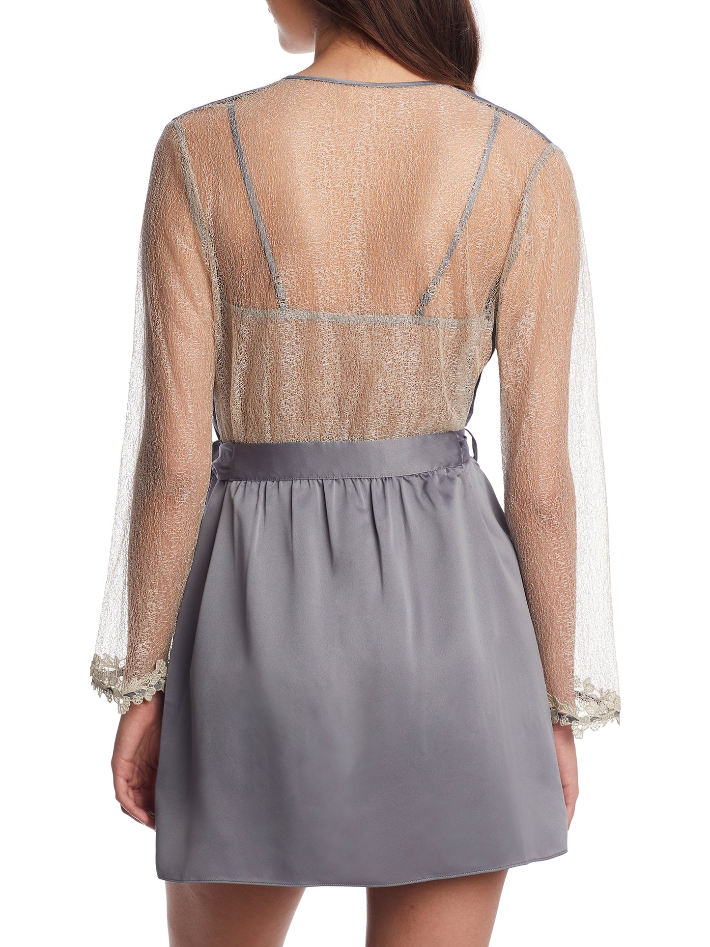 SHOWSTOPPER APPLIQUÉ CHEMISE AND ROBE