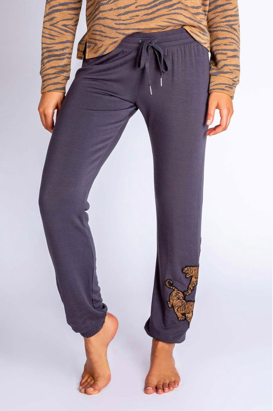 TIGER LONG SLEEVE CAMI AND PANTS