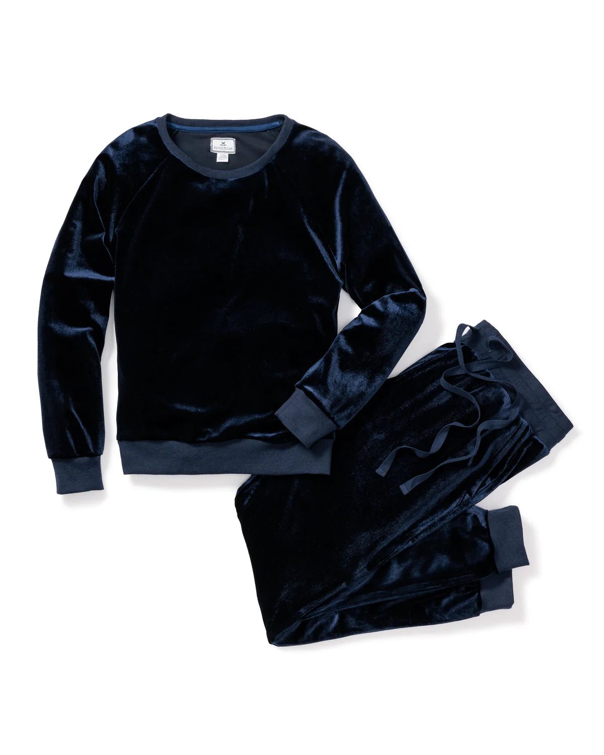 Navy Velour Lounge Set